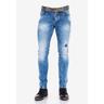 Bequeme Jeans CIPO & BAXX Gr. 30, Länge 32, blau Herren Jeans im trendigen Look
