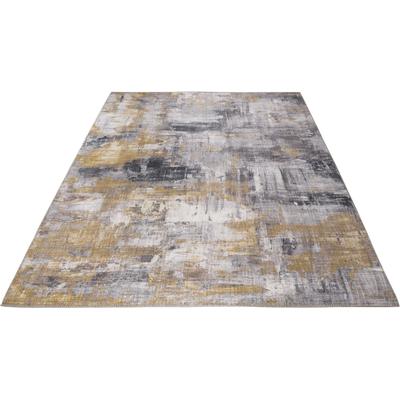 Teppich LUXOR LIVING "Prima" Gr. 2, gelb, B:80cm H:7mm L:150cm, Kunstfaser, Teppiche, Kurzflor, bedruckt, modernes Design, auch als Läufer erhältlich Image