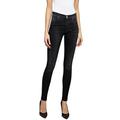 Skinny-fit-Jeans REPLAY "Luzien" Gr. 27, Länge 32, schwarz (black) Damen Jeans Röhrenjeans