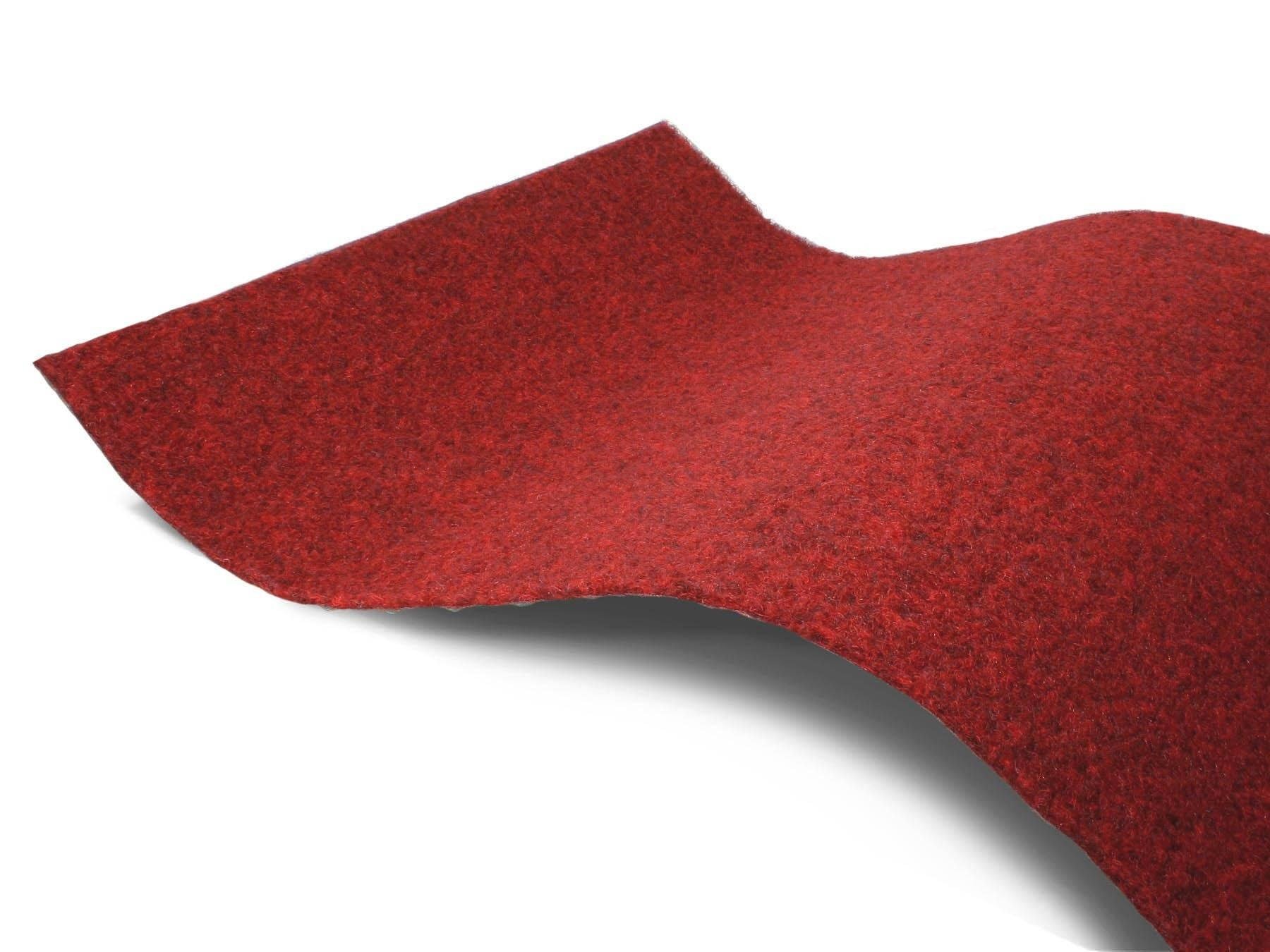 Kunstrasen "GREEN, Made in Netherlands", rot, B:400cm H:7,5mm L:750cm, Polypropylen (PP), PRIMAFLOR-IDEEN IN TEXTIL, Teppiche, Rasenteppich, rot, mit Noppen, witterungsbeständig & wasserfest Image