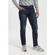 Straight-Jeans BRUNO BANANI "Dylan" Gr. 38, Länge 30, blau (darkblue) Herren Jeans Straight Fit