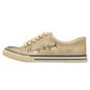 Sneaker DOGO "Sneaker Change Is Good Damen Sneaker / Female", Damen, Gr. 41, Normalschaft, beige (natur), Lederimitat, Schuhe Skaterschuh Sneaker low, Vegan