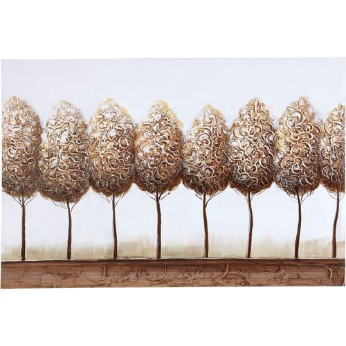 „Leinwandbild HOME AFFAIRE „“Trees““ Bilder Gr. B/H/T: 120 cm x 80 cm x 3 cm, Leinwandbild, bunt Leinwandbilder Motiv Bäume, 120×80 cm, Wohnzimmer“