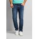 5-Pocket-Jeans BUGATTI Gr. 40, Länge 32, blau (mittelblau stone) Herren Jeans 5-Pocket-Jeans
