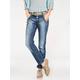 Boyfriend-Jeans HEINE Gr. 21, Kurzgrößen, blau (blue stone) Damen Jeans 5-Pocket-Jeans Bestseller