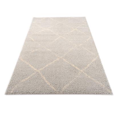 Hochflor-Teppich OCI DIE TEPPICHMARKE "Stockholm" Gr. 6, grau, B:200cm H:30mm L:290cm, Kunstfaser, Teppiche, Wohnzimmer Image