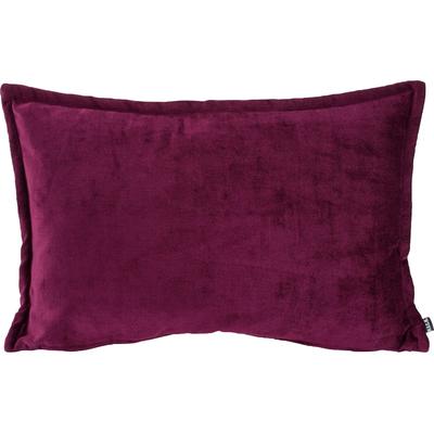 Dekokissen H.O.C.K. "Bizantina", lila (aubergine, lila, unifarben), B:40cm H:10cm L:60cm, Polyacryl, Polyester, Dekokissen_Sitzkissen_Kissenhüllen, mit umlaufender Biese Image