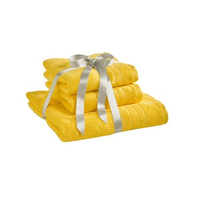Handtuch WÄSCHEPUR, gelb, B:50+70cm L:100+140cm, 100% Baumwolle, Handtücher (Packung) Image