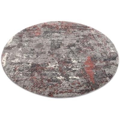 Teppich OCI DIE TEPPICHMARKE "JUWEL LIRAY", rot (rosenholz), H:20mm Ø:160cm, Polypropylen (PP), Teppiche, Wohnzimmer Image