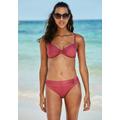 Bügel-Bikini-Top S.OLIVER "Rome" Gr. 44, Cup C, rot (rostrot) Damen Bikini-Oberteile Ocean Blue