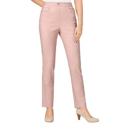 Webhose CLASSIC BASICS, Damen, Gr. 40, Normalgrößen, rosa (rosé), 72% Viskose, 25% Polyamid, 3% Elasthan, unifarben, lang, Hosen Image