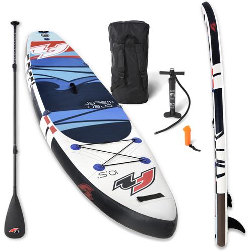„SUP-Board F2 „“Open Water““ Wassersportboards Gr. 11,5 350 cm, blau Stand Up Paddle“