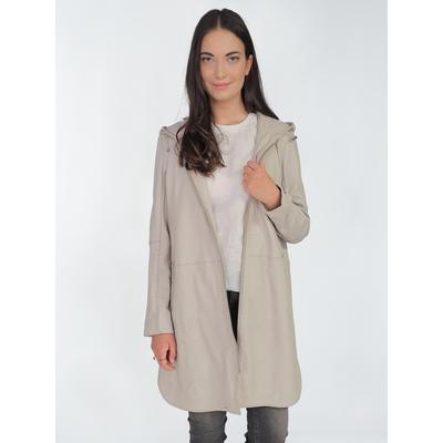 Langjacke MAZE "4202198" Gr. S, beige (greige) Damen Jacken