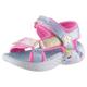 Sandale SKECHERS KIDS "UNICORN DREAMS SANDAL MAJESTIC BLISS, Blinkschuh" Gr. 22, pink (pink, kombiniert) Kinder Schuhe