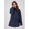 Regenjacke DEPROC ACTIVE "Friesennerz HALIFAX UMBRELLA", Damen, Gr. 36 (S), blau (navy), Obermaterial: 100% Polyurethan; Futter: 100% Polyester, casual, figurumspielend, Langarm gerader Abschluss mit Druckknopf, Jacken, auch in Großen Größen erhältlich
