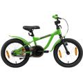 Kinderfahrrad LÖWENRAD Fahrräder Gr. 23 cm, 16 Zoll (40,64 cm), grün Kinder Kinderfahrräder