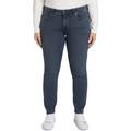 Slim-fit-Jeans TOM TAILOR PLUS Gr. 46, N-Gr, blau (used dark stone blue) Damen Jeans Röhrenjeans