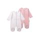 Schlafanzug LILIPUT Gr. 86/92, rosa (weiß, rosa) Kinder Homewear-Sets Baby Erstausstattung