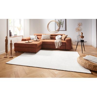 Teppich HANSE HOME "Supersoft" Gr. 6, beige (creme), B:200cm H:10mm L:290cm, Polyester, Teppiche, Kurzflor, Läufer Modern, Einfarbig, Wohnzimmer, Schlafzimmer Image