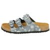 Pantolette LICO "Pantolette Bioline Lady Power", Gr. 38, grau, Synthetik, Schuhe, Topseller