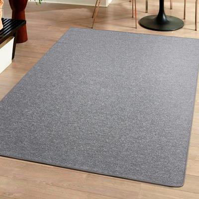 Teppich ANDIAMO "Luton, Made in Germany" Gr. 7, grau, B:100cm H:5mm L:150cm, Kunstfaser, Teppiche, melierte Optik, auch als Läufer, Wohnzimmer & Schlafzimmer Image