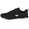 Sneaker KANGAROOS, Damen, Gr. 41, schwarz, Synthetik, Textil, sportlich, Schuhe