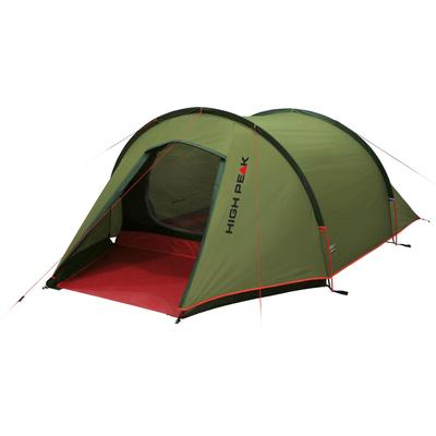 Tunnelzelt HIGH PEAK "Kite 2", rot (pestorot), Zelte, B/H/L: 140cm x 95cm x 330cm, B:140cm H:95cm L:330cm