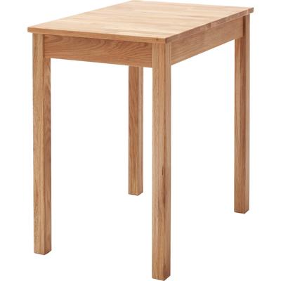 Esstisch MCA LIVING "Alfons, TOPSELLER", braun (wildeiche, wildeiche, wildeiche), B:70cm H:76cm T:70cm, Tische, Esstisch Rechteckiger Esstisch Holz-Esstische, Massivholztisch in Wildeiche geölt, belastbar bis 50 kg Image