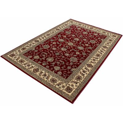 Teppich AYYILDIZ TEPPICHE "Marrakesh 210" Gr. 8, rot, B:300cm H:12mm L:400cm, Kunstfaser, Teppiche, Kurzflor, Orient-Opt