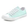 Sneaker LASCANA, Damen, Gr. 40, blau (mint), Obermaterial: 100% Baumwolle. Futter: 100% Baumwolle. Decksohle: 100% Baumwolle. Laufsohle: 100% Synthetik, unifarben, casual, Schuhe Skaterschuh Canvassneaker Sneaker low, Schnürhalbschuh, Freizeitschuh...
