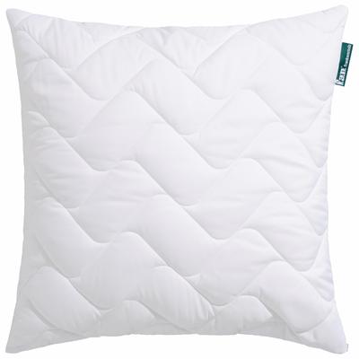 Microfaserkissen FAN "Hollofil Active m. MF-Bezug", weiß, B:80cm L:80cm, Bezug: 100% Polyester, Kopfkissen, volles Tempe