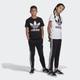 Sporthose ADIDAS ORIGINALS "3STREIFEN HOSE" Gr. 176, N-Gr, schwarz-weiß (black, white) Kinder Hosen Jogginghosen