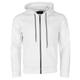 Kapuzensweatjacke TOP GUN "TG22005", Herren, Gr. 52 (L), weiß, Material: 80% Baumwolle / 20% Polyester, Sweatjacken