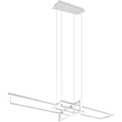 TRIO LEUCHTEN LED Pendelleuchte "ALICA", weiß, H: 150cm, Lampen, mit Switch Dimmer, über Wandschalter dimmbar, Abhängung 150 cm Image