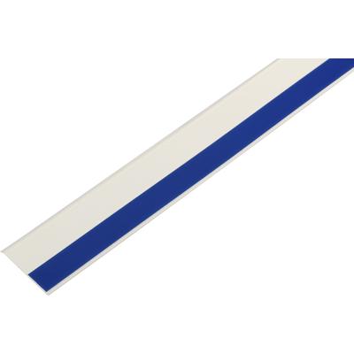 SCHELLENBERG Zierleiste "PVC-Flachleiste" Wandabschlussleisten Gr. 5000 cm, weiß Verblendsteine Paneele