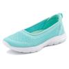Sneaker Ballerinas LASCANA, Damen, Gr. 42, blau (mint), Obermaterial: 100% Textilmaterial. Futter: 100% Textilmaterial. Decksohle: 100% Textilmaterial. Laufsohle: 100% Synthetik, unifarben, sportlich, Schuhe Ballerina, ultraleichter Slipper,...