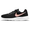 Sneaker NIKE SPORTSWEAR "TANJUN", Gr. 37,5, rosa (schwarz, roségoldfarben), Textil, sportlich, Schuhe