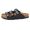 Pantolette LICO "Pantolette Bioline Lady Soft", Gr. 41, schwarz, Synthetik, Schuhe, Topseller