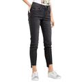 Röhrenjeans HEINE Gr. 19, Kurzgrößen, schwarz (black denim) Damen Jeans Röhrenjeans