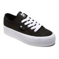 Sneaker DC SHOES "Manual Platform" Gr. 5(36), schwarz-weiß (black, white) Schuhe Sneaker