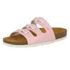 Pantolette LICO "Slipper Bioline Free Kids", Gr. 38, rosa, Synthetik, Schuhe