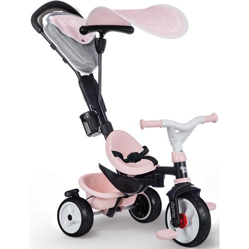 Dreirad SMOBY ""Baby Driver Plus, rosa"" Dreiräder rosa Kinder Made in Europe