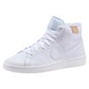 Sneaker NIKE SPORTSWEAR "Wmns Court Royale 2 Mid", Gr. 38, weiß, Leder, unifarben, sportlich, Schuhe Schnürboots Skaterschuh Sneakerboots