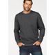 Sweatshirt MAN'S WORLD Gr. S (44/46), grau (anthrazit, meliert) Herren Sweatshirts Bestseller