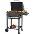 Holzkohlegrill TEPRO "Toronto Basic" Grills Gr. B/H/T: 89,5 cm x 103 cm x 60,5 cm, grau (anthrazit) Holzkohlegrills