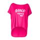 Oversize-Shirt WINSHAPE "MCT017" Gr. XS, pink (deep pink) Damen Shirts Yogashirt Yogawear kurzarm Ultra leicht