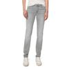 Slim-fit-Jeans MARC O'POLO DENIM "aus Organic Cotton-Mix", Damen, Gr. 27, Länge 30, every day grau wash, Obermaterial: 92% Baumwolle, 6% Elastomultiester, 2% Elasthan, unifarben, casual, slim fit lang, Jeans