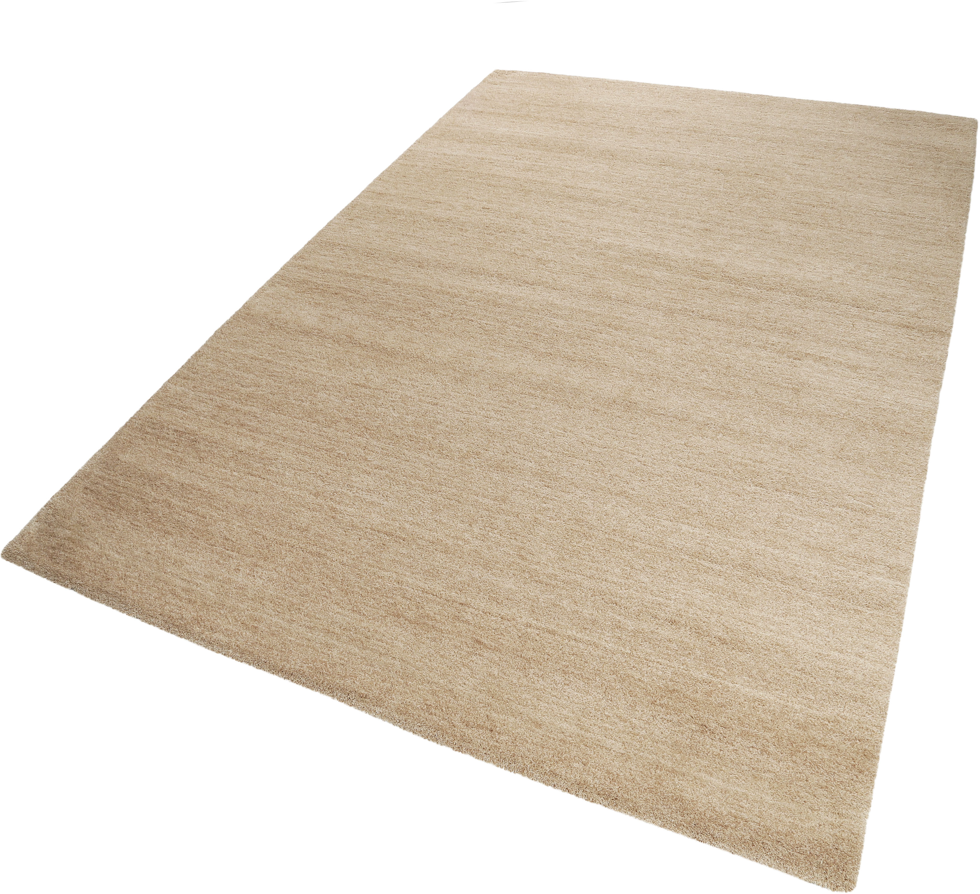 Teppich ESPRIT "Loft ESP-4223" Gr. 4, beige (beige, braun, meliert), B:160cm H:20mm L:230cm, Kunstfaser, Teppiche, Teppich, Wohnzimmer, große Farbauswahl, sehr weicher Flor, dicht gewebt, robust