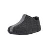 Hausschuh MOLS "Shima Kids", Gr. 24, grau (dunkelgrau, meliert), Kunstfaser, casual, Schuhe, aus wärmendem Material