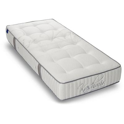 Taschenfederkernmatratze REVOR BEDDING "Anatomic FIX 1000 Latex" Gr. 3, weiß, B:160cm H:28cm L:200cm, Bezug: 63% Polyester, 34% Viskose, 3% Kaschmir. Steppfüllung: 100% Polyurethan, Matratzen, Die Neuerfindung des Federkerns nach einem anatomischen... Image
